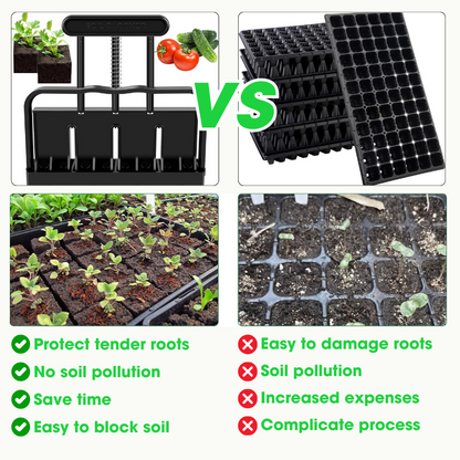 Soil Blocker Maker with Mini Seed Planter